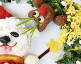 キラキラ魔法のクリスマスプレート犬ご飯作り方38写真
