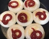 お餅リメイク生地ものび〜るモチーズ・ピザ作り方4写真