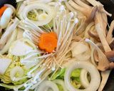 キャベツと#豚コマ。削節昆布出汁の和風鍋作り方6写真