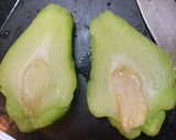 はやとうりと生姜のぬか漬け作り方1写真