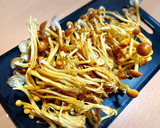 かきの木茸（きのこ）のめんつゆ炒め作り方2写真