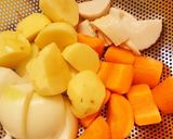 スタミナ源たれ de 男の『肉じゃが』作り方1写真
