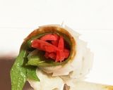 紅しそ竹輪巻き作り方3写真
