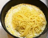 鯖と白菜☆味噌クリームパスタ作り方4写真