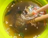 お湯を注ぐだけの春雨にら玉作り方2写真