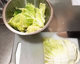 ロピア味付鶏肉塩レモンで洋風焼きうどん作り方3写真