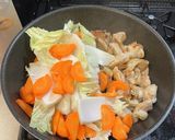ロピア味付鶏肉塩レモンで洋風焼きうどん作り方18写真