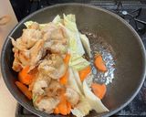 ロピア味付鶏肉塩レモンで洋風焼きうどん作り方19写真