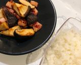 ごろっとベーコンとしいたけのおろし添え作り方3写真
