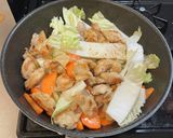 ロピア味付鶏肉塩レモンで洋風焼きうどん作り方20写真