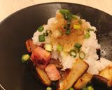 ごろっとベーコンとしいたけのおろし添え作り方4写真