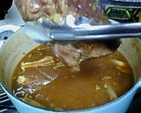 豚肩ロースときのこの赤ワイン煮　作り方7写真