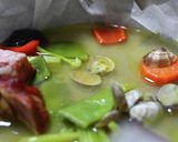 ちょっと大人な、たっぷり野菜ワイン蒸し作り方16写真