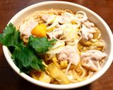ザワークラウトアレンジ　塩豚の塩焼きそば作り方8写真