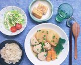 圧力鍋で◎鶏団子入りコンソメ大根作り方4写真