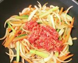 お弁当★韓国人の旨辛プルコギ★賄いご飯作り方4写真