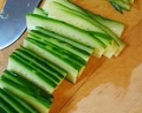 イカとキュウリの和え物作り方1写真