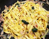 ツナとほうれん草のパスタ作り方5写真