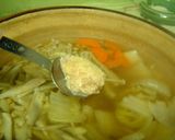 じゃがいも入り鶏だんご鍋とシメパスタ！作り方3写真
