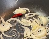 鶏肉とパクチーのアジアンなパスタ作り方6写真