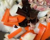 鶏白湯で八宝菜作り方5写真