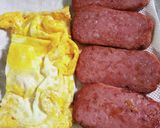 沖縄スパムポーク卵おにぎり作り方1写真