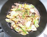 塩漬け白菜と豚こま肉のピリ辛炒め作り方7写真
