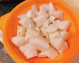鶏肉とキノコのポテトグラタン作り方1写真