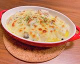 鶏肉とキノコのポテトグラタン作り方9写真