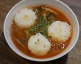 郷土料理アレンジ！洋風トマトだまこ汁作り方6写真