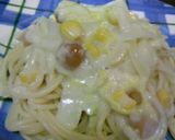 簡単あったかクリームパスタ作り方4写真