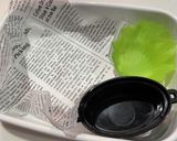 師走14　クリスマスなオムライス弁当作り方1写真