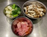 長葱の豆腐みそグラタン[西京味噌]作り方2写真
