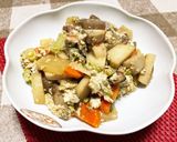 炒り豆腐作り方15写真