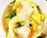 白菜とタラのうま煮作り方6写真