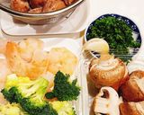 砂肝と海老のアヒージョ★簡単作り方1写真