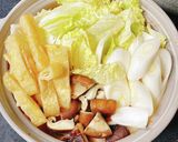 冬の定番！油揚げしみしみのキムチ鍋作り方9写真