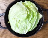 まるごと?!豚こま蒸しキャベツ◎包丁不要作り方4写真