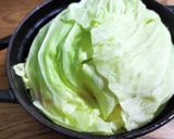 まるごと?!豚こま蒸しキャベツ◎包丁不要作り方5写真