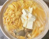 冬の定番！油揚げしみしみのキムチ鍋作り方10写真