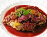 クリスマスにも☆チキンの赤ワインソース作り方8写真