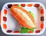 生ハムとクリームチーズのバケットサンド作り方7写真