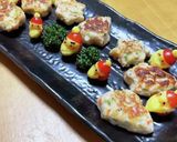 はんぺんと野菜のヘルシーつくね作り方3写真