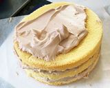 チョコバナナケーキ作り方5写真