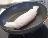 鶏の梅しそまき作り方3写真