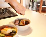 お餅活用！！　ほこた野菜の洋風お雑煮作り方7写真