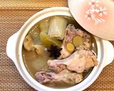 身体巡る☆鶏手羽元の塩薬膳スープ作り方6写真