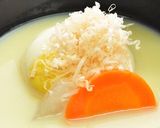 サッと作れる 白みそ雑煮(出汁入り)作り方8写真