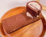 チョコロールケーキ★ブッシュドノエル作り方26写真