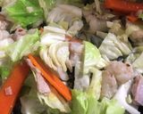 ホルモン塩焼きそば作り方3写真
